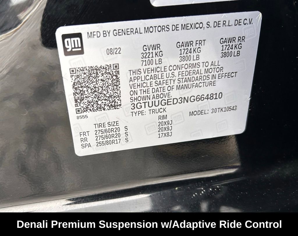 Certified 2022 GMC Sierra 1500 Denali image 14