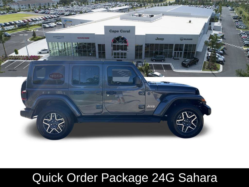 Certified 2025 Jeep Wrangler Unlimited Sahara w/ Technology Group AWD/4WD image 4