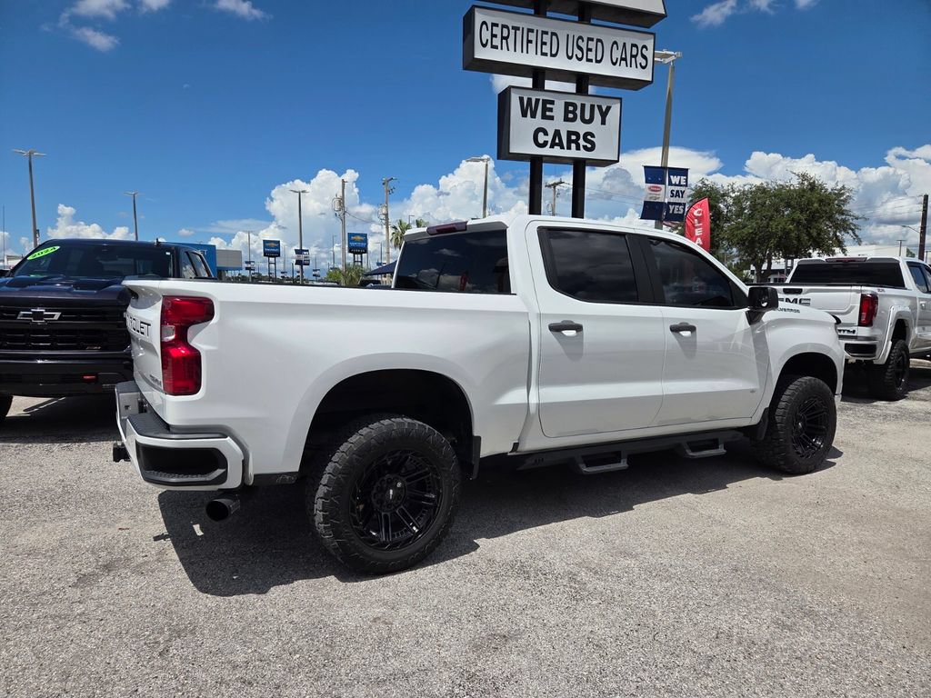 Used 2023 Chevrolet Silverado 1500 Custom w/ LPO, Dark Essentials Package RWD image 12