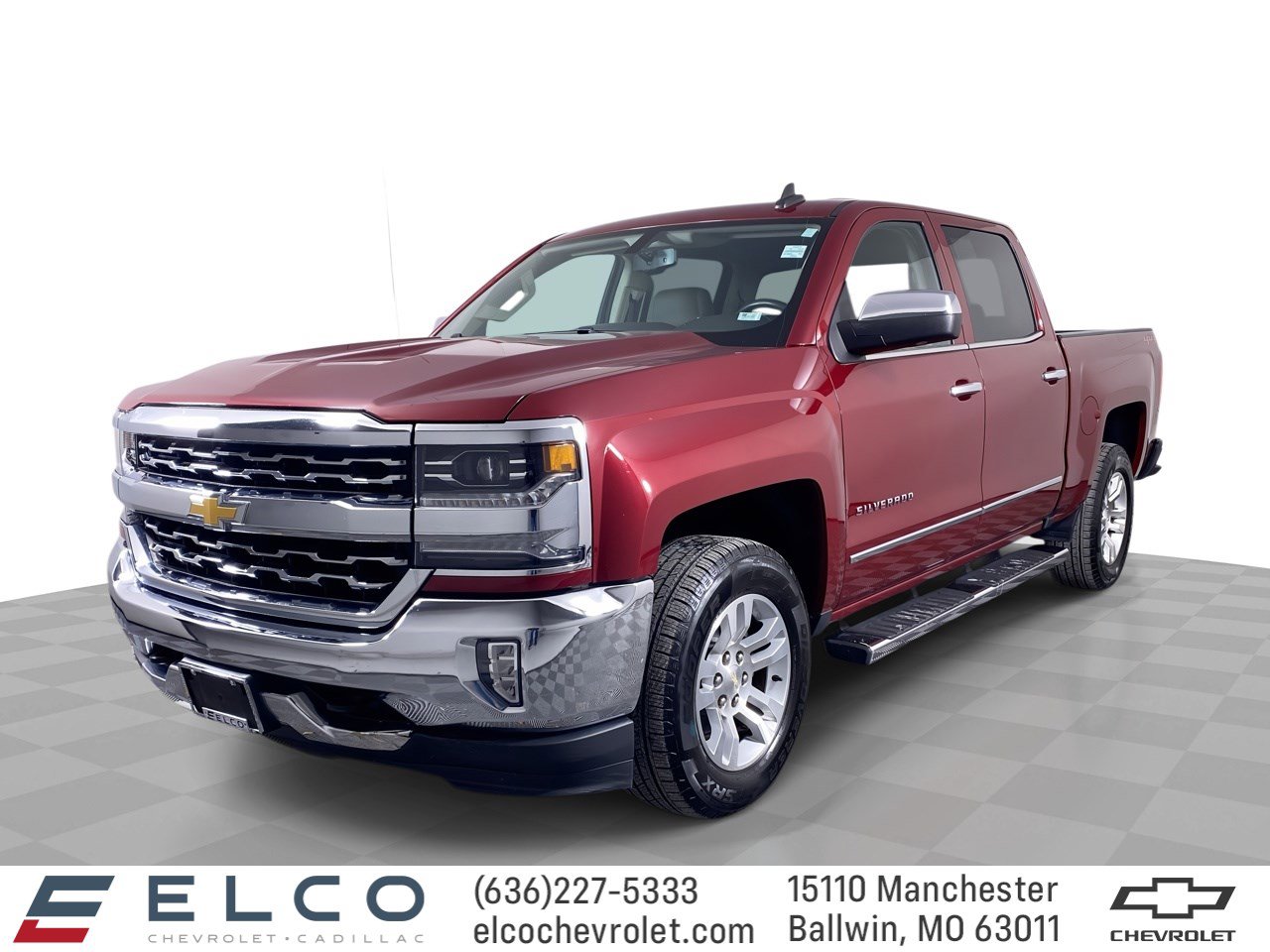 Certified 2018 Chevrolet Silverado 1500 LTZ
