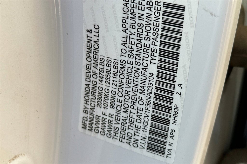 Used 2022 Honda Accord Sport image 29