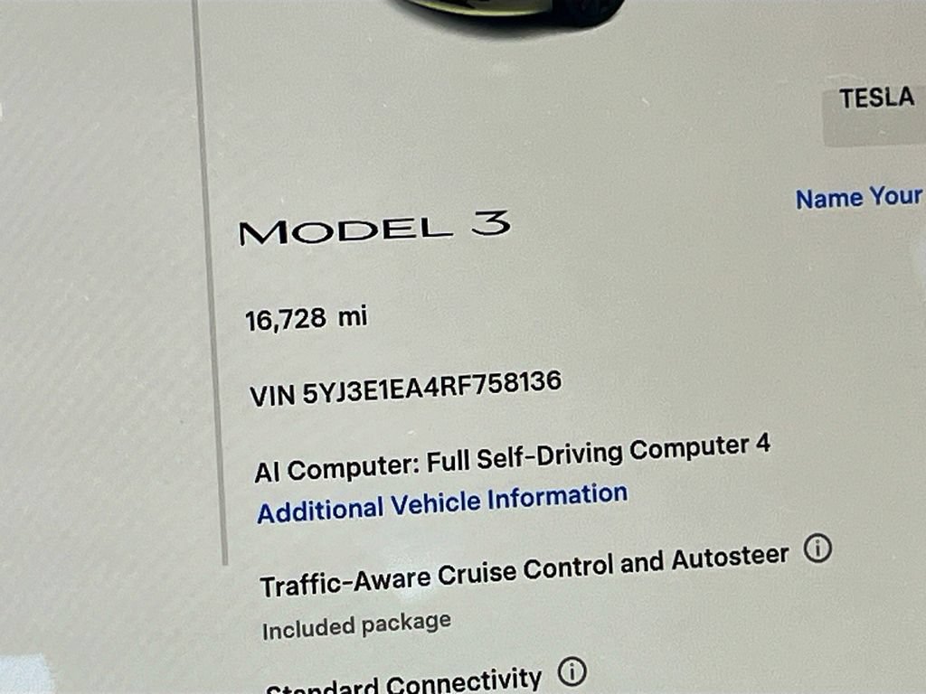 Used 2024 Tesla Model 3 RWD image 12