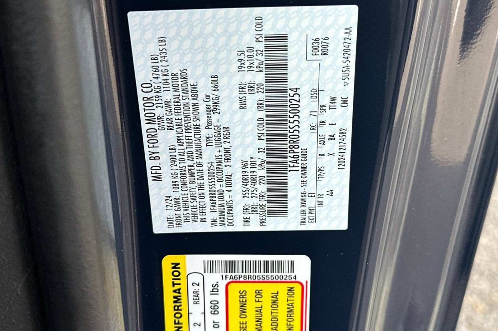 Used 2025 Ford Mustang Dark Horse RWD image 41