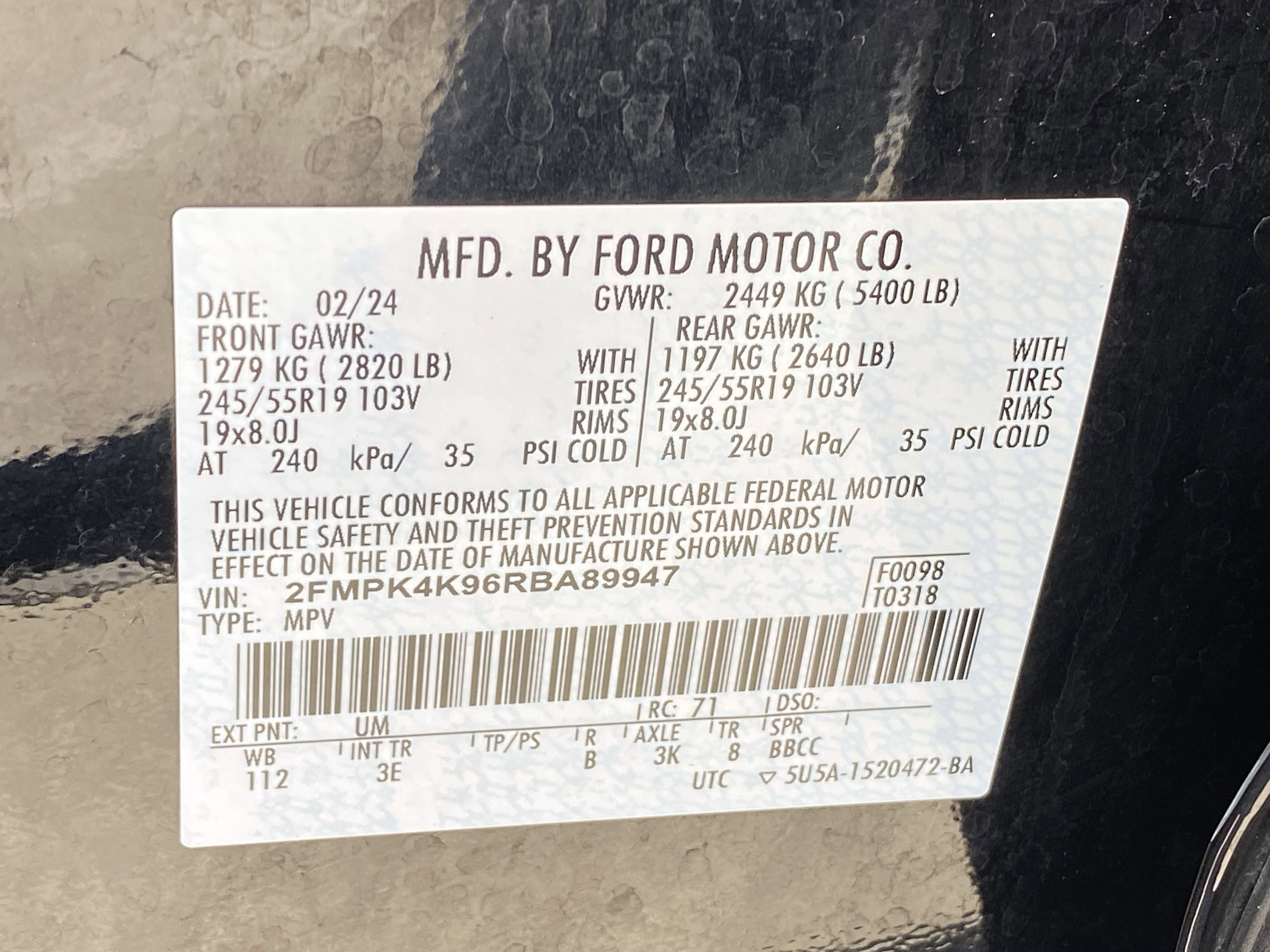 Used 2024 Ford Edge Titanium image 31