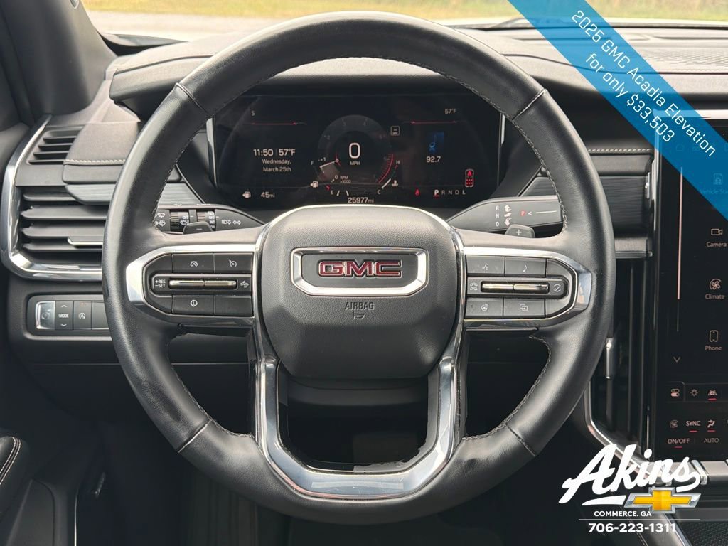 Certified 2025 GMC Acadia Elevation FWD image 22
