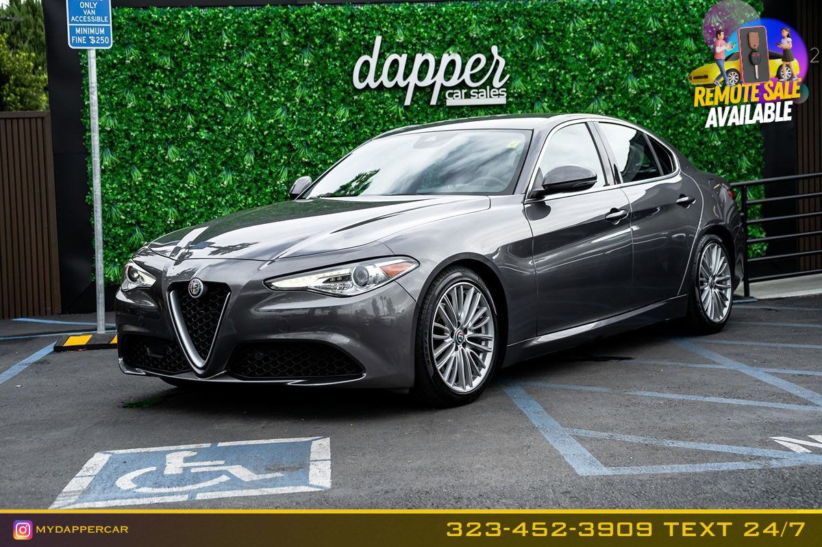 Used 2017 Alfa Romeo Giulia Ti w/ TI Lusso Light Wood Package