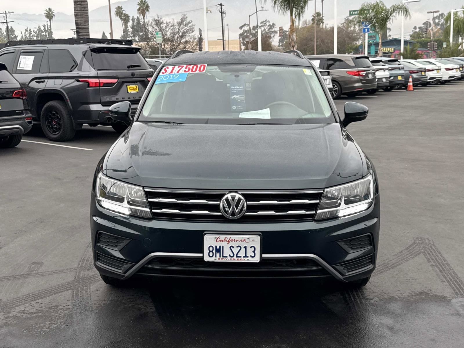 Certified 2019 Volkswagen Tiguan S w/ Driver Assistance Package image 2