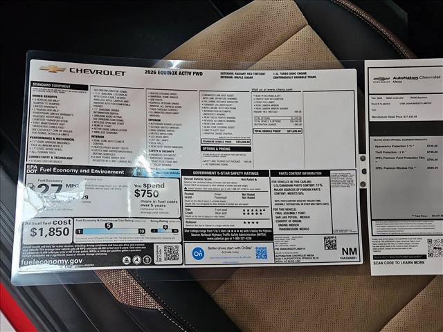 New 2026 Chevrolet Equinox ACTIV w/ Safety and Technology Package FWD image 16