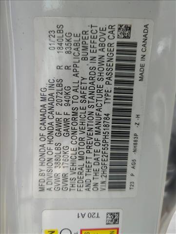 Used 2023 Honda Civic Sport image 25