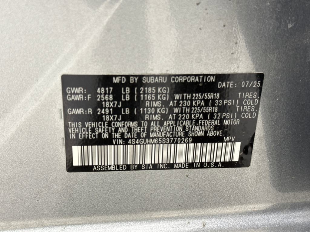 Certified 2025 Subaru Crosstrek 2.5i Limited image 28