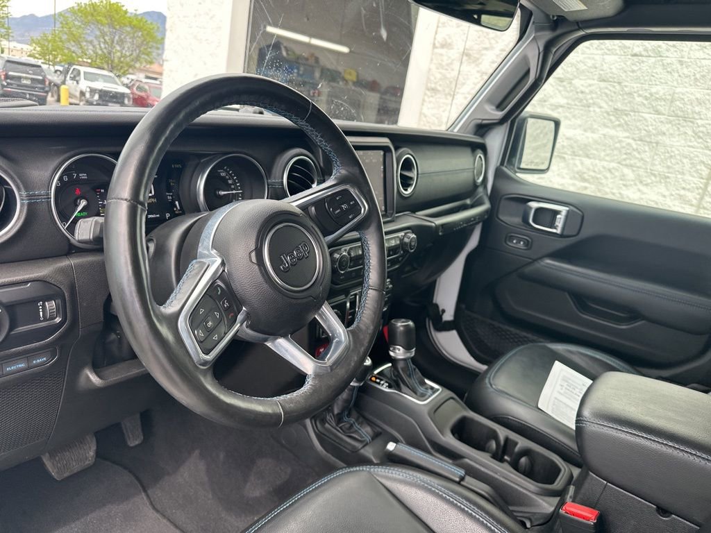 Certified 2023 Jeep Wrangler Unlimited Rubicon 4xe w/ Cold Weather Group AWD/4WD image 13