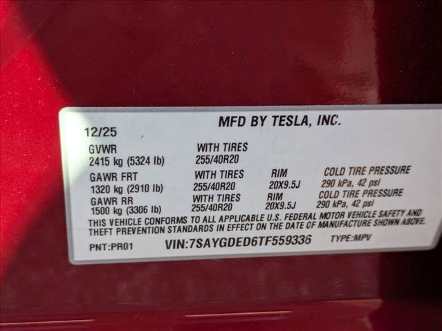 Used 2026 Tesla Model Y 2WD image 16