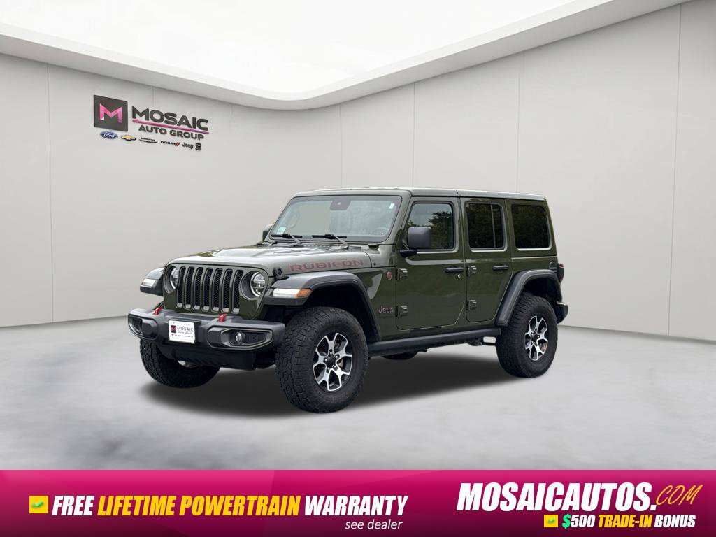 Used 2021 Jeep Wrangler Unlimited Rubicon w/ Dual Top Group AWD/4WD image 3