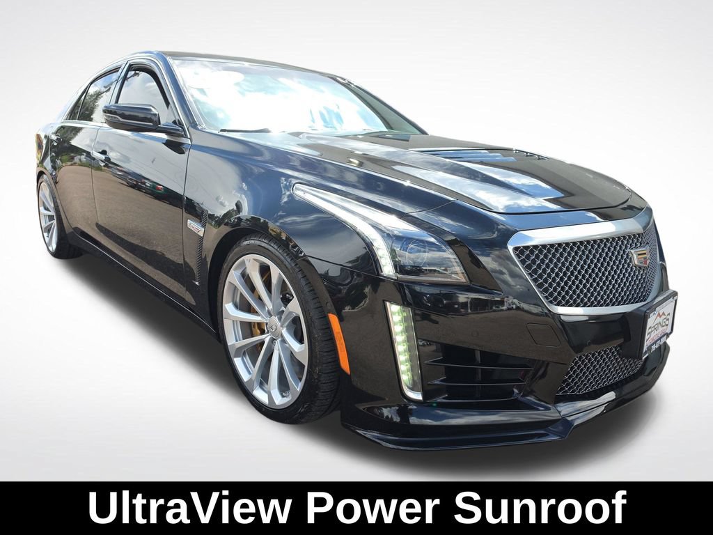 Used 2017 Cadillac CTS V w/ Luxury Package RWD image 8