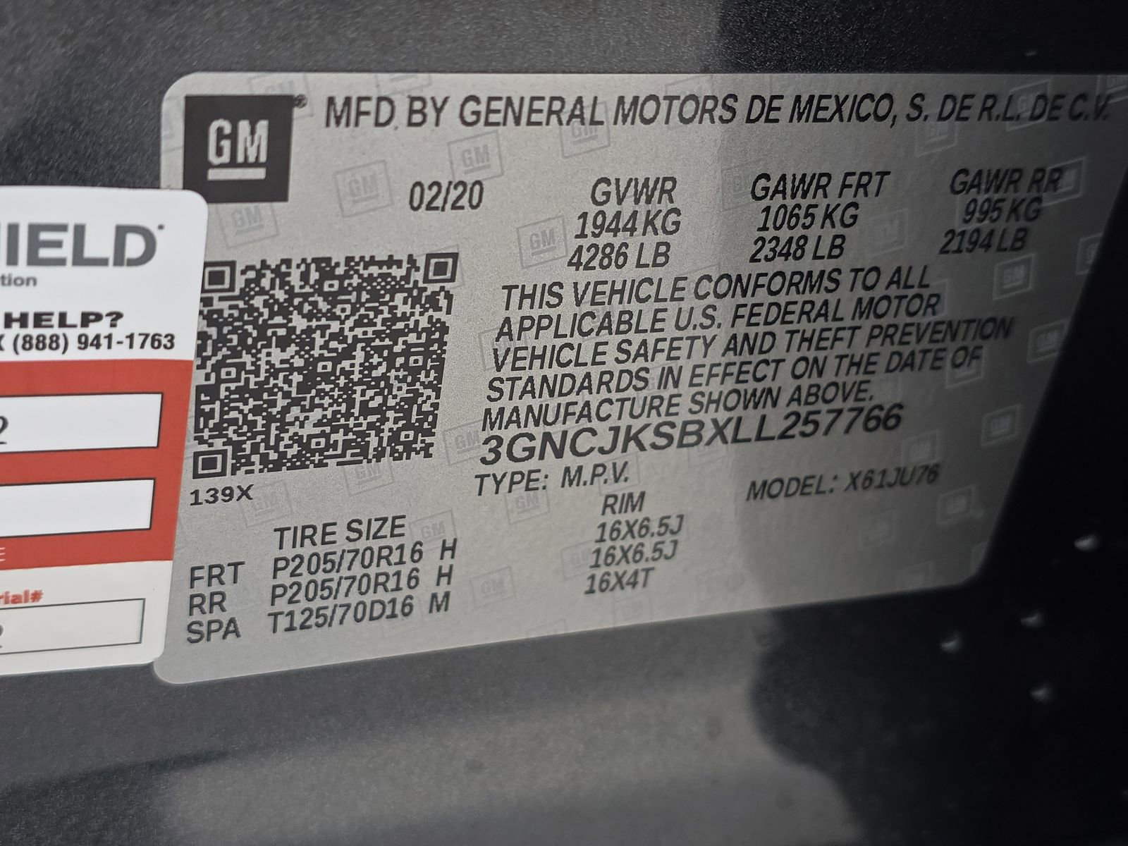 Used 2020 Chevrolet Trax LS w/ Tint and Cruise Package image 29