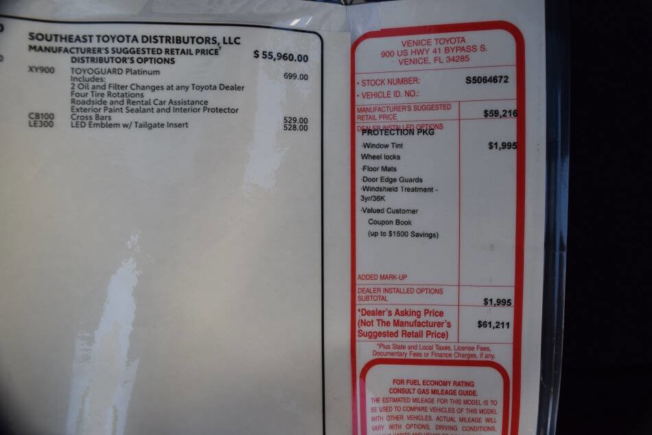 Used 2025 Toyota 4Runner TRD Sport Premium AWD/4WD image 82