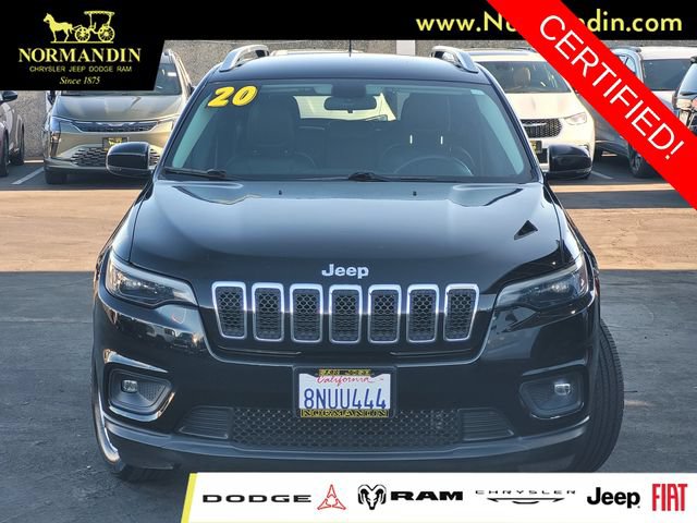 Certified 2020 Jeep Cherokee Latitude Plus FWD image 2
