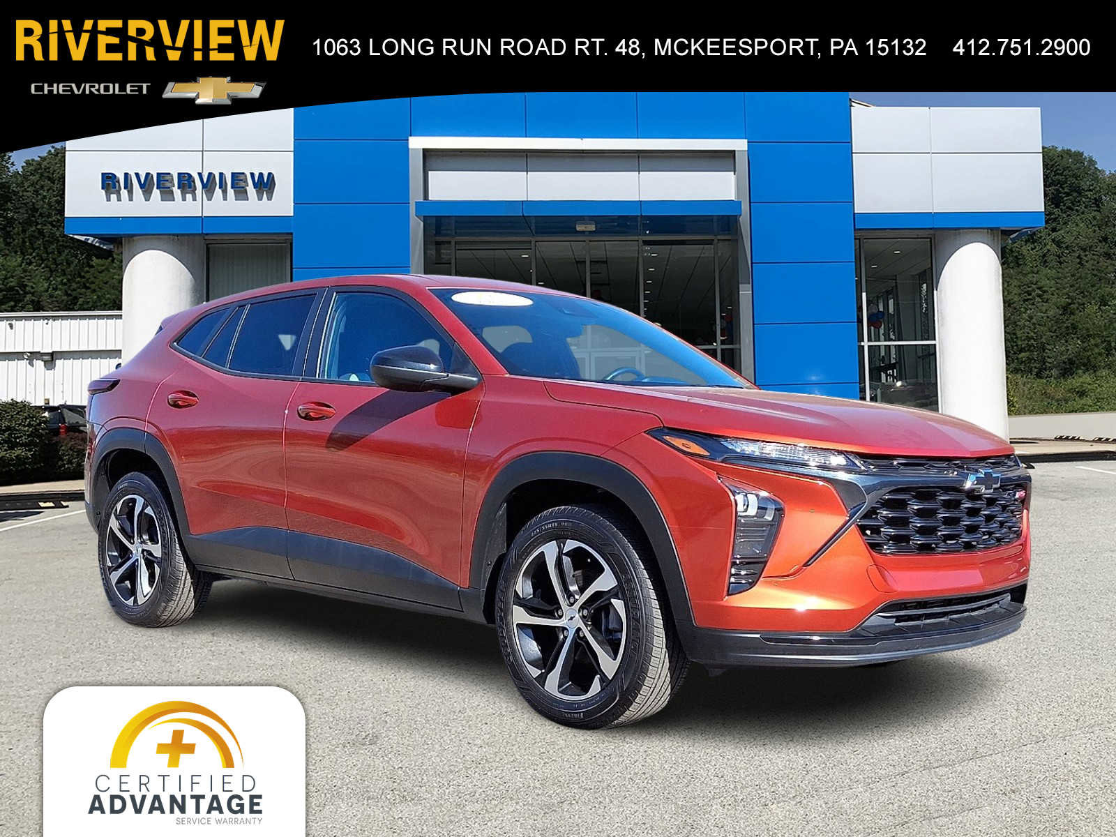 Used 2024 Chevrolet Trax RS w/ Sunroof Package image 1