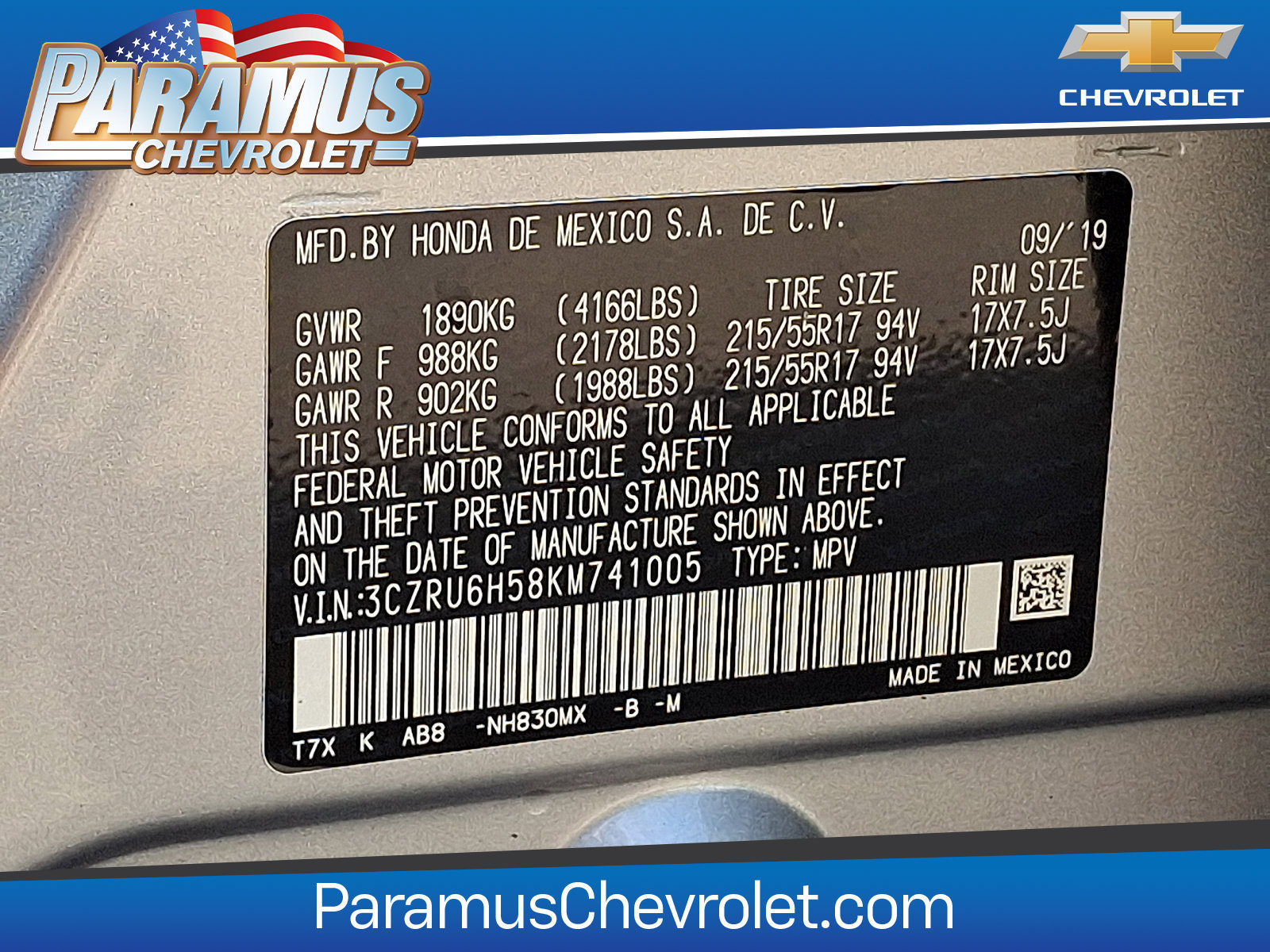Used 2019 Honda HR-V EX image 27