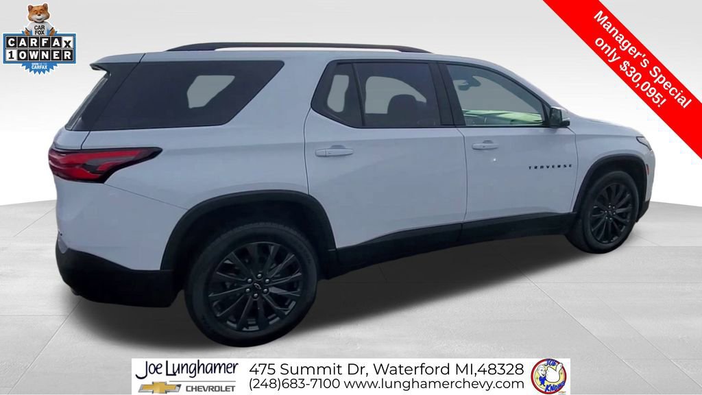 Certified 2023 Chevrolet Traverse RS image 8