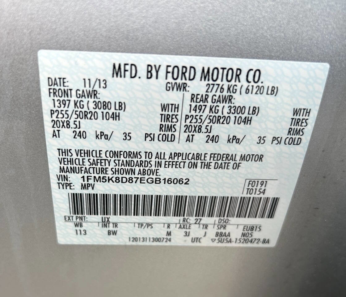 Used 2014 Ford Explorer XLT w/ Equipment Group 202A AWD/4WD image 28