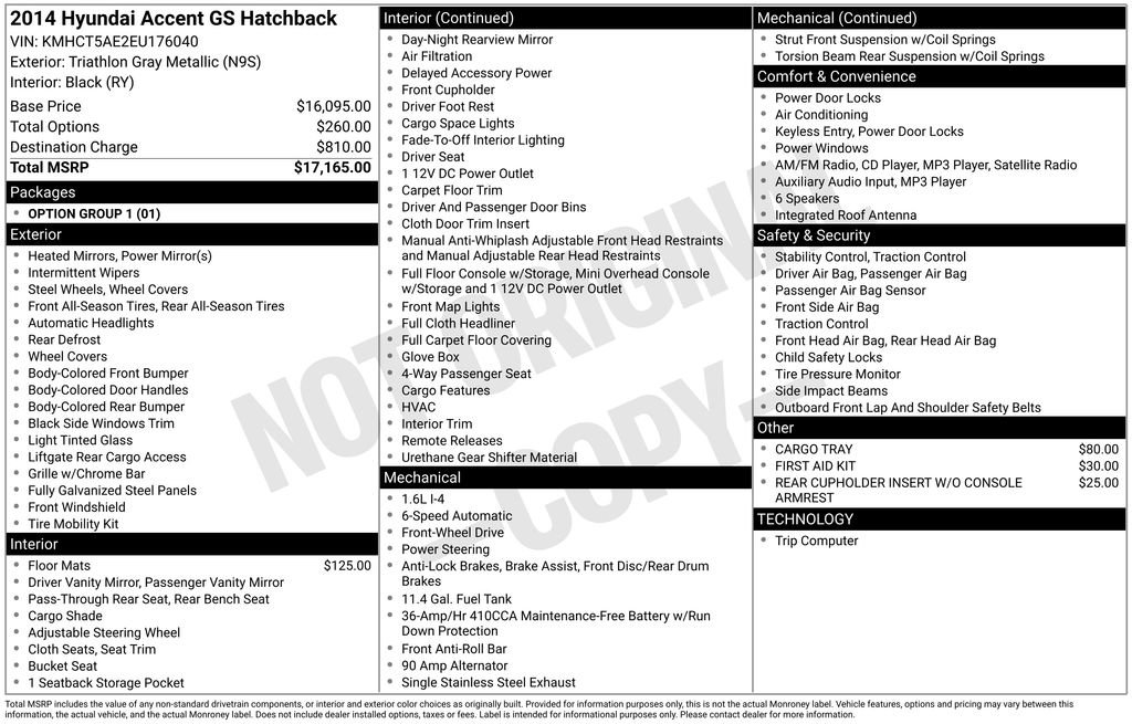 Used 2014 Hyundai Accent GS image 37