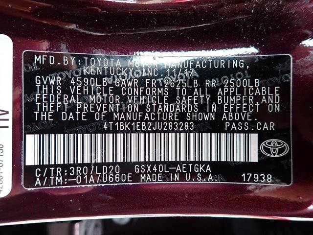 Certified 2018 Toyota Avalon XLE image 21