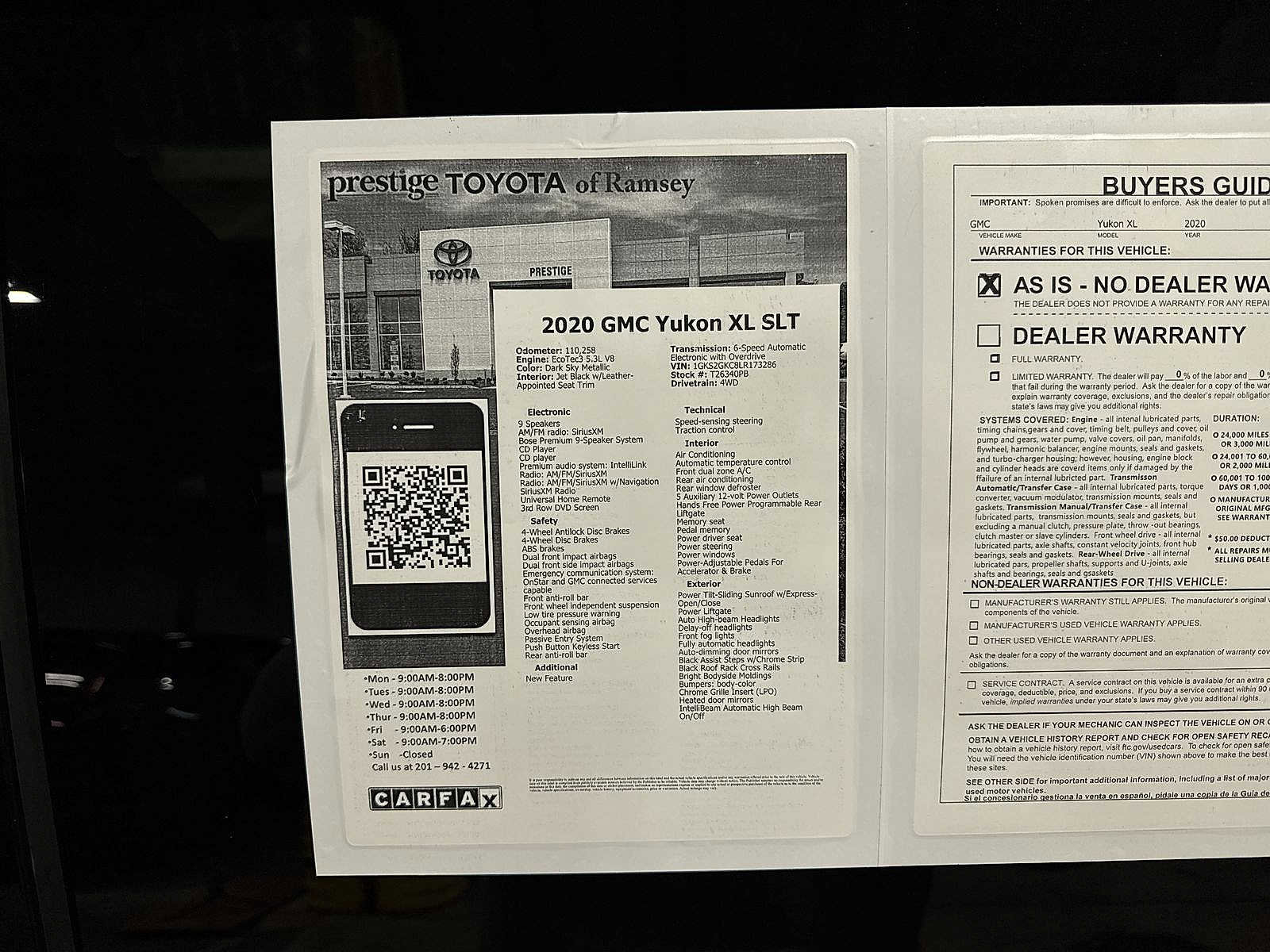 Used 2020 GMC Yukon XL SLT w/ Premium Edition image 13