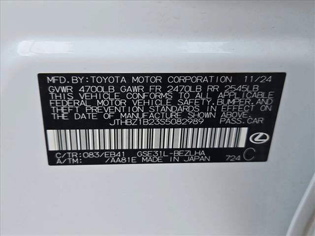Used 2025 Lexus IS 350 F Sport w/ Accessory Package RWD image 25