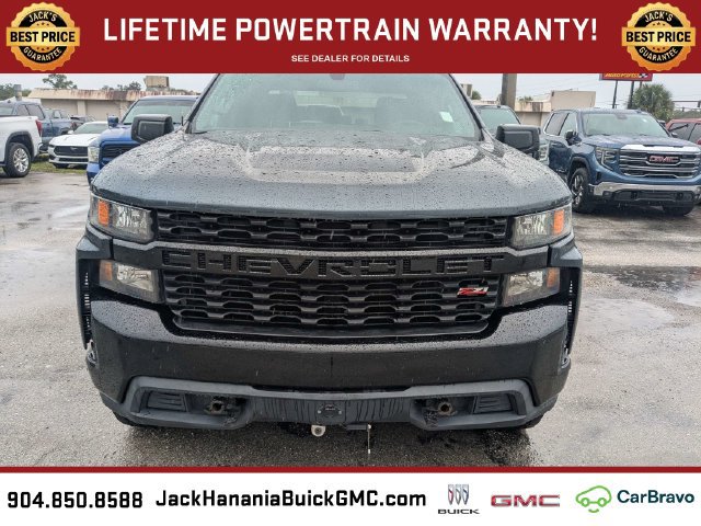 Used 2021 Chevrolet Silverado 1500 Custom Trail Boss w/ LPO, Dark Essentials Package AWD/4WD image 8