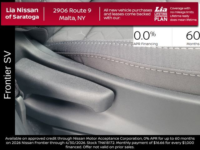 New 2026 Nissan Frontier SV w/ SV Convenience Package image 34