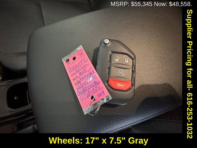 New 2026 Jeep Wrangler Sport S image 28