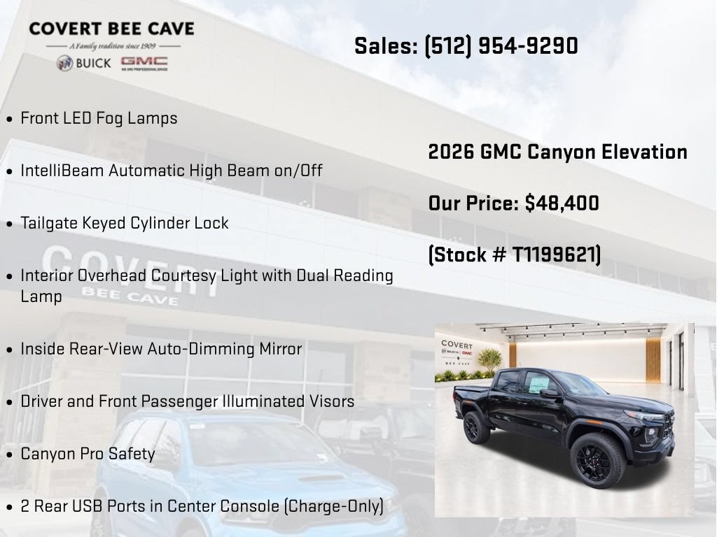 New 2026 GMC Canyon Elevation w/ Convenience Package AWD/4WD image 37