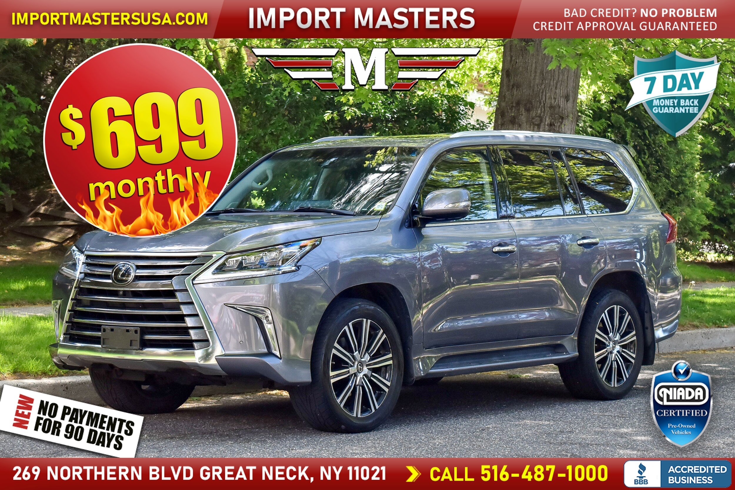 Used 2018 Lexus LX 570 4WD w/ Luxury Package image 1
