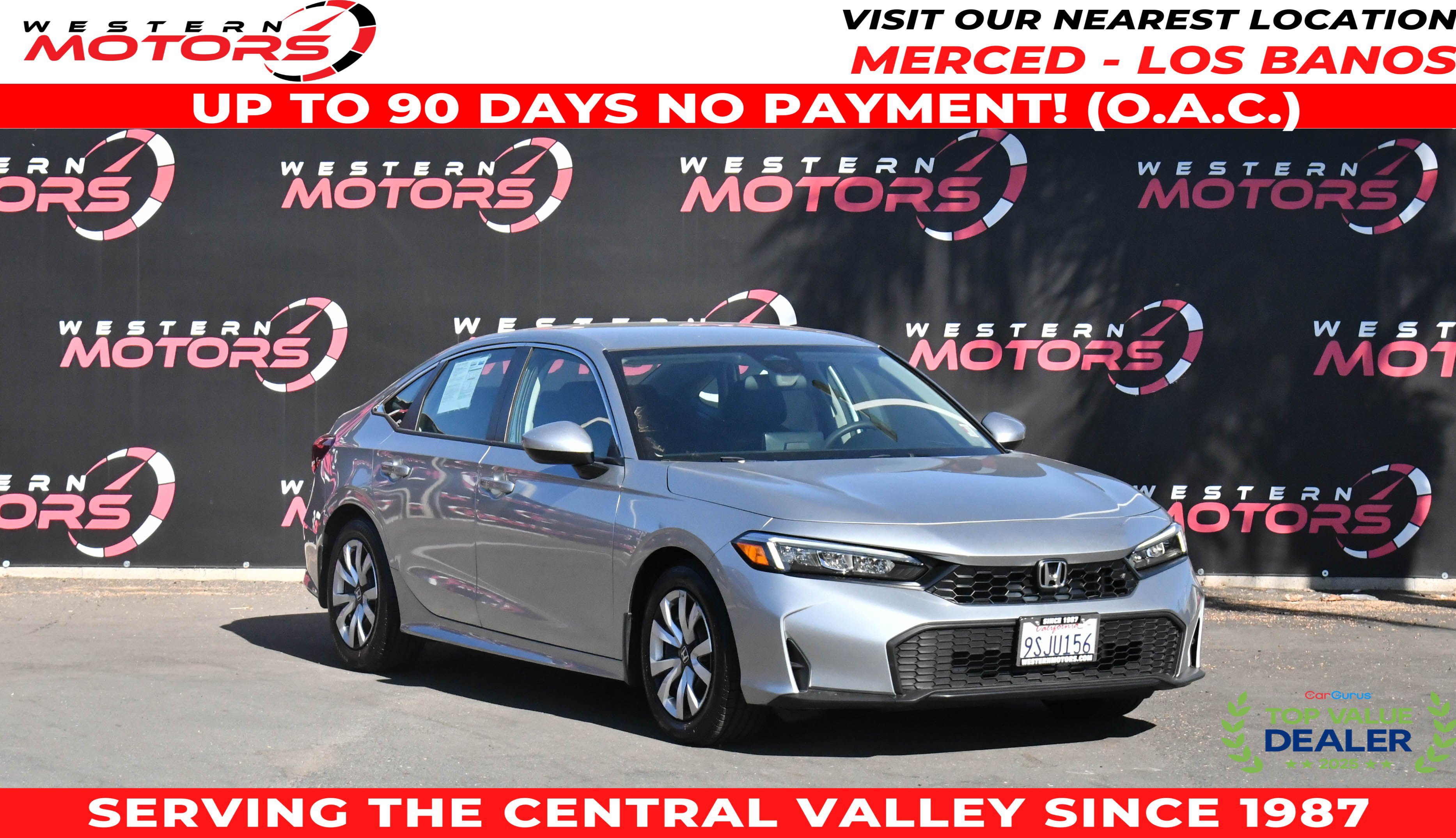 Used 2025 Honda Civic LX