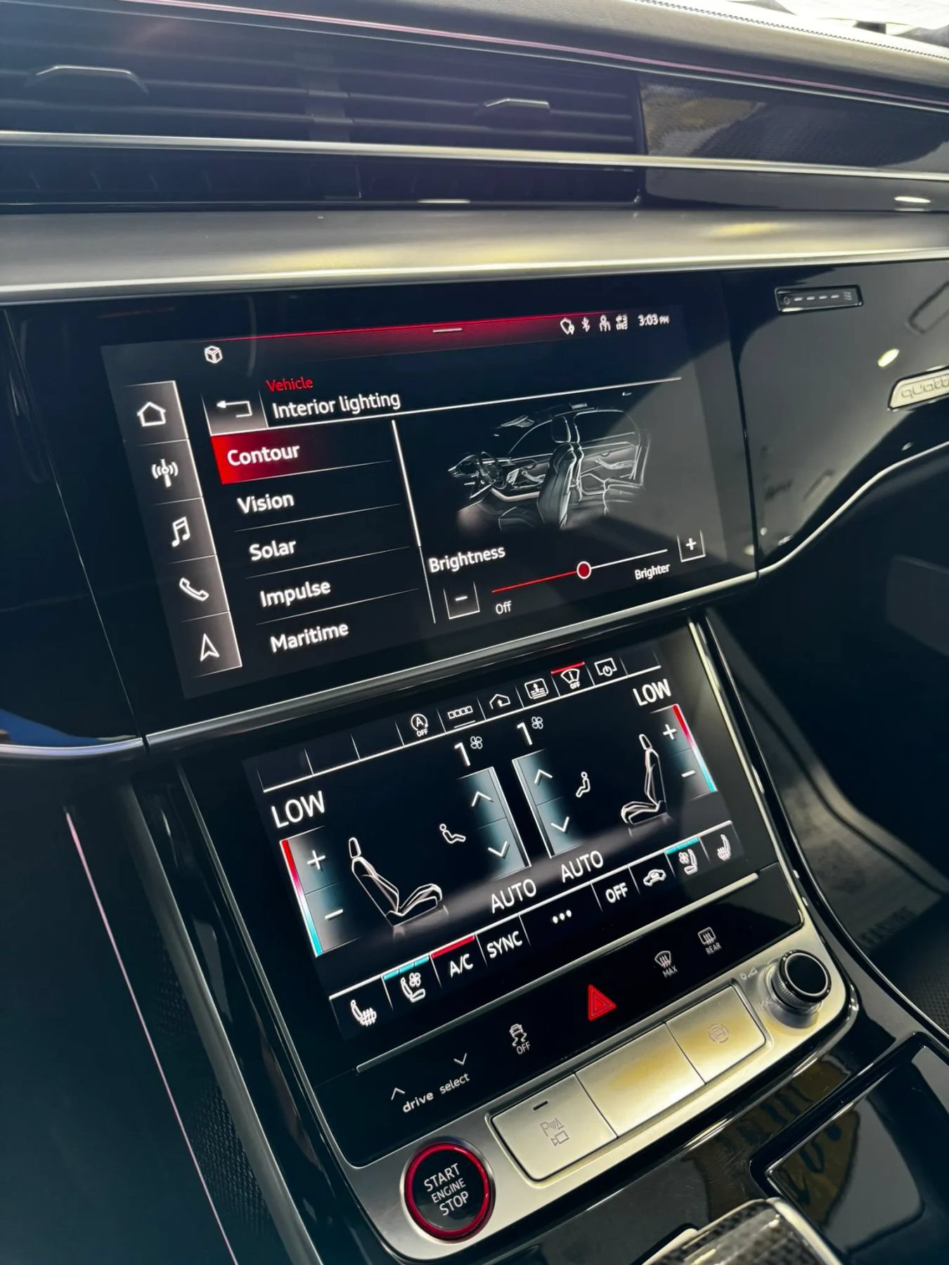 Used 2021 Audi S8 L w/ Full Leather Package AWD/4WD image 49