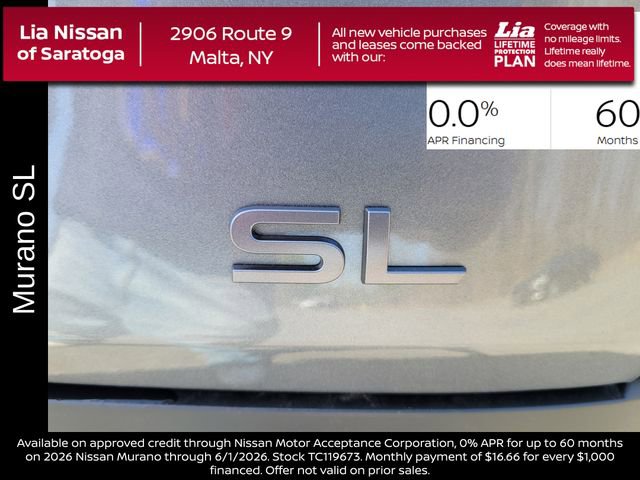 New 2026 Nissan Murano SL AWD/4WD image 5