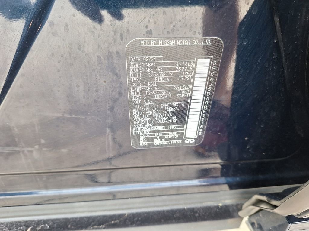 Used 2024 INFINITI QX50 Luxe FWD image 33