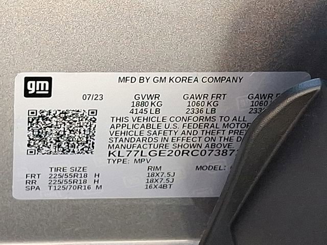 Certified 2024 Chevrolet Trax RS w/ Driver Confidence Package image 26