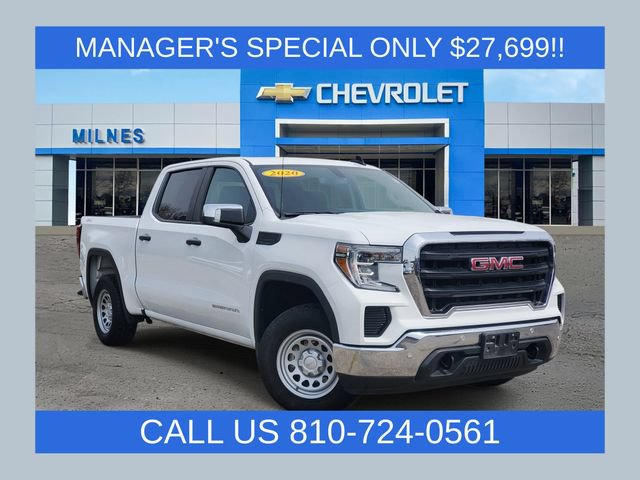 Certified 2020 GMC Sierra 1500 4x4 Crew Cab w/ Sierra Value Package image 1