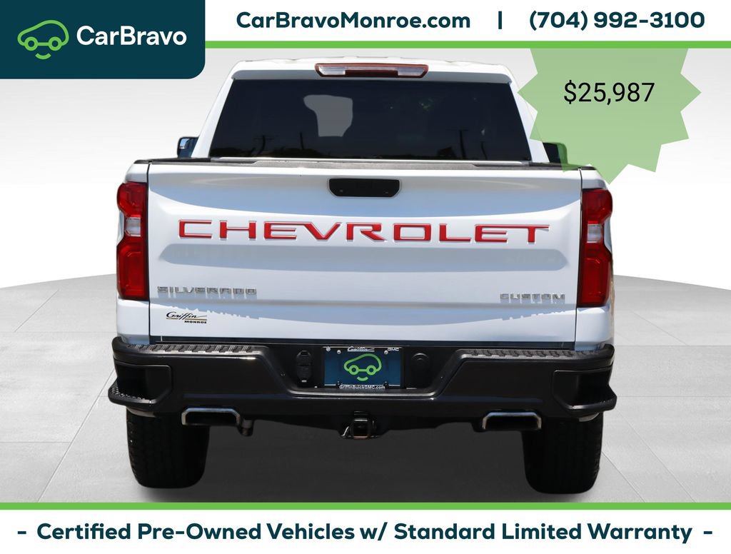 Certified 2019 Chevrolet Silverado 1500 Custom Trail Boss w/ Custom Convenience Package AWD/4WD image 5
