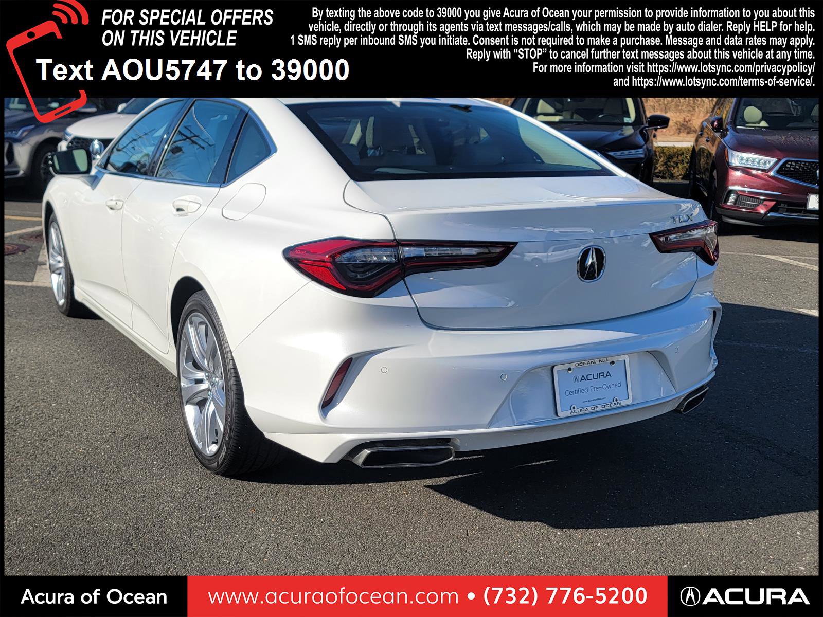 Certified 2022 Acura TLX w/ Technology Package image 4