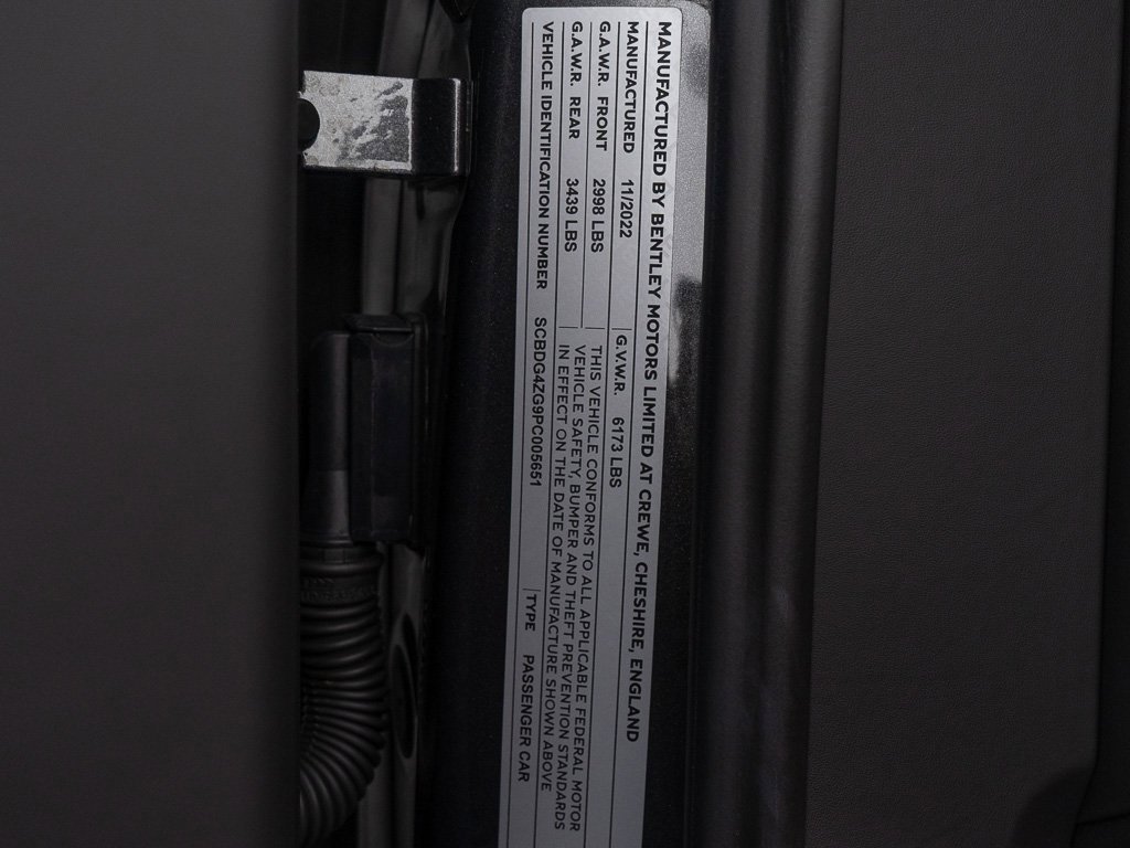 Certified 2023 Bentley Continental GT Azure image 53