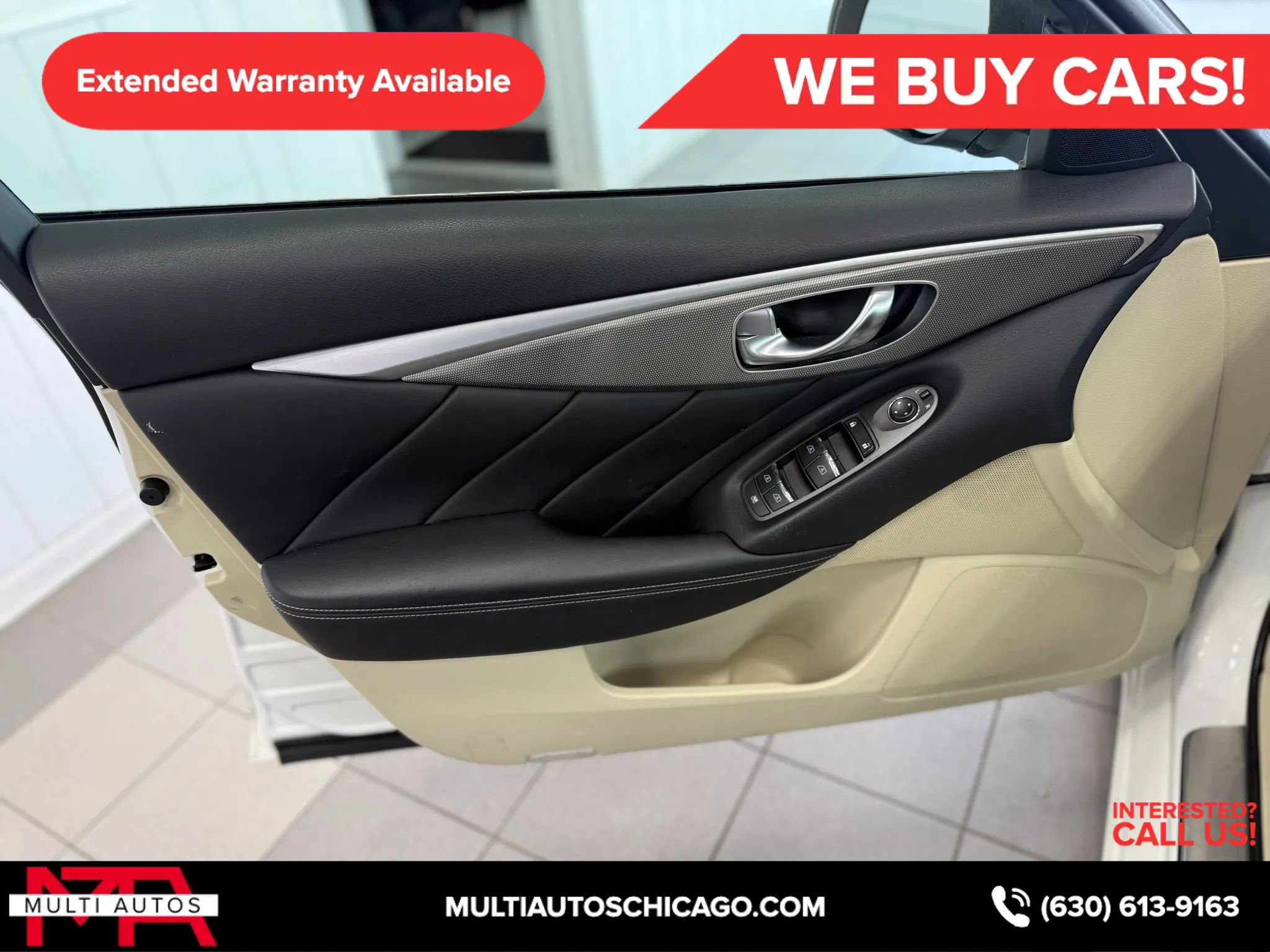 Used 2014 INFINITI Q50 Premium w/ Navigation Package AWD/4WD image 33