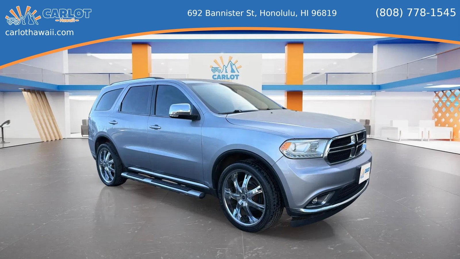 Used 2014 Dodge Durango Limited w/ Mopar Chrome Appearance Group AWD/4WD image 2