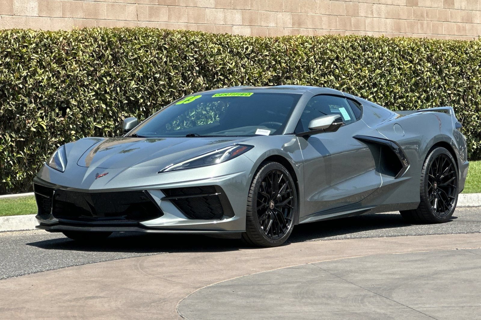 Certified 2023 Chevrolet Corvette Stingray Preferred Cpe w/ Z51 Performance Package RWD image 8