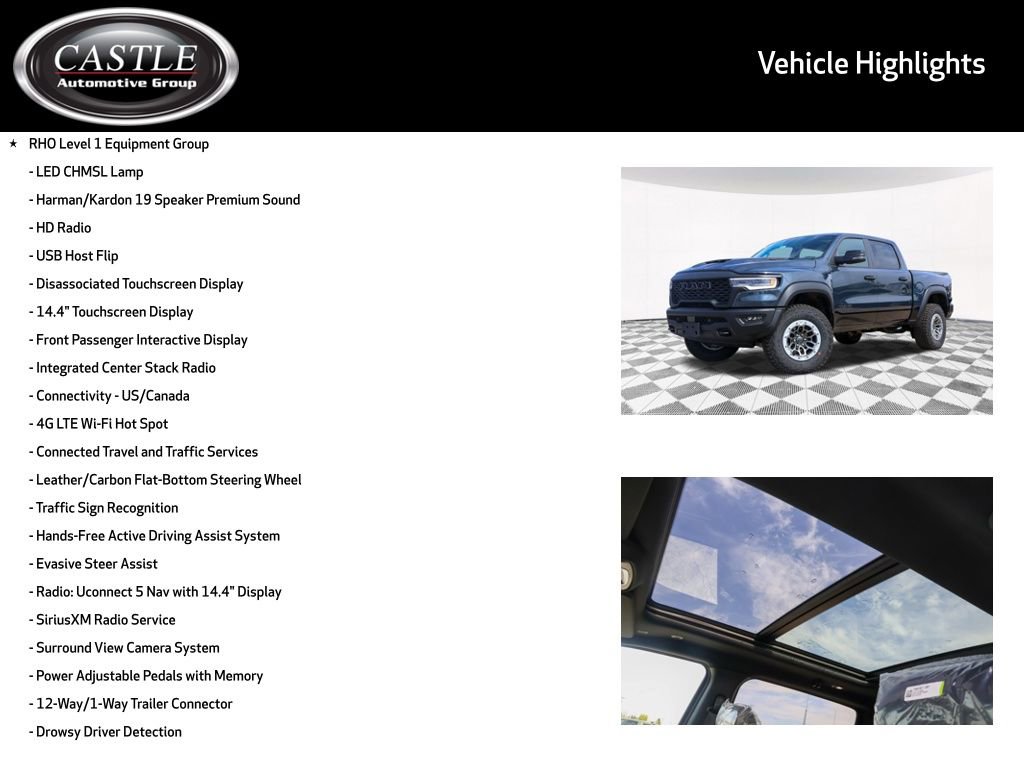 New 2026 RAM 1500 RHO w/ RHO Level 1 Equipment Group AWD/4WD image 6