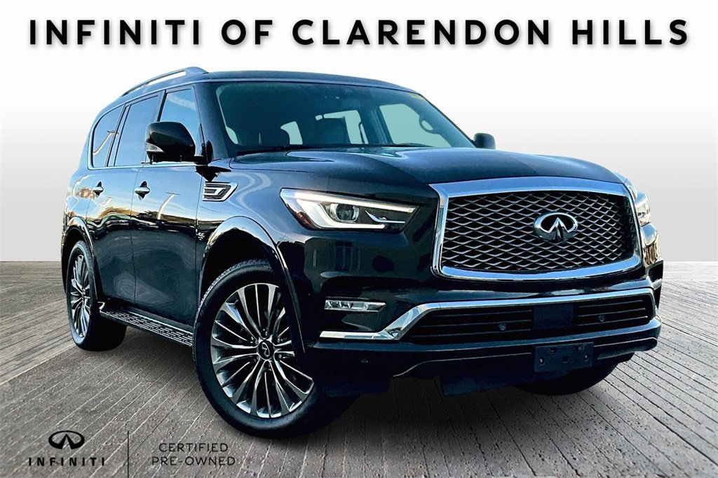 Certified 2019 INFINITI QX80 Luxe w/ 22" Wheel Package image 1
