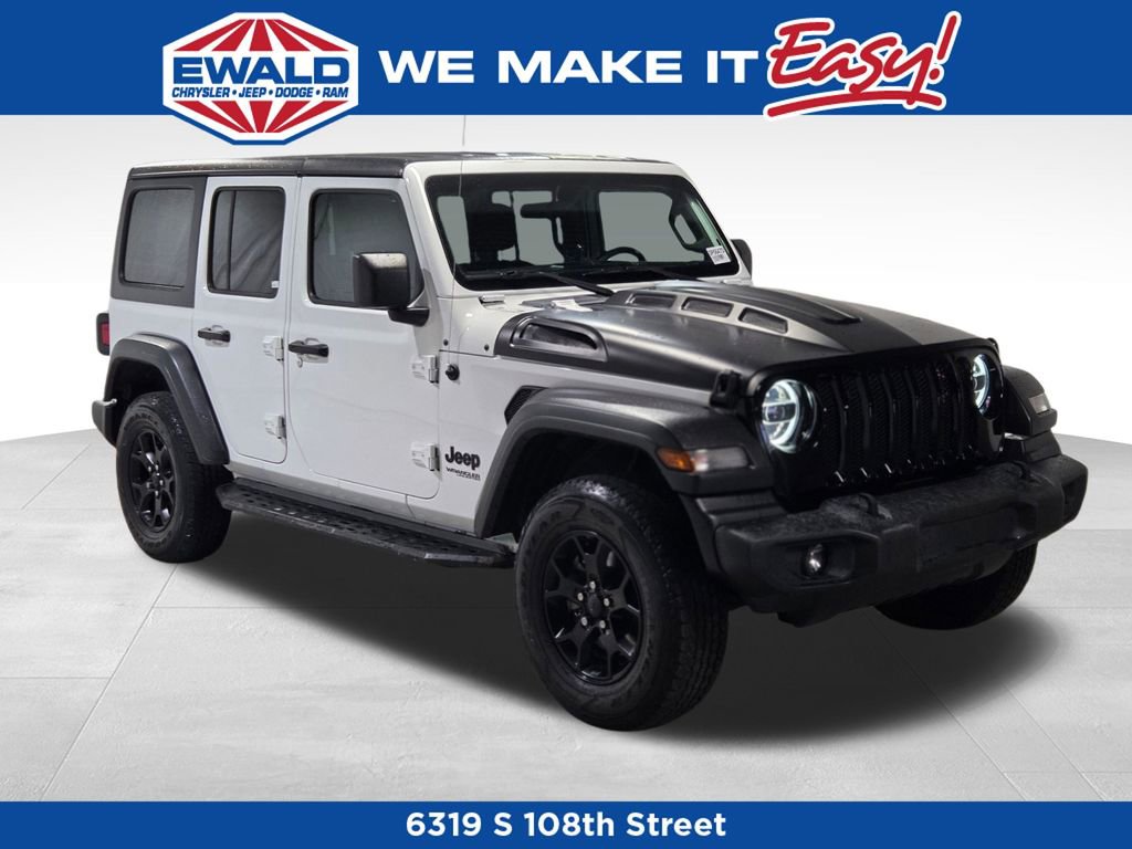Certified 2020 Jeep Wrangler Unlimited Sport image 1