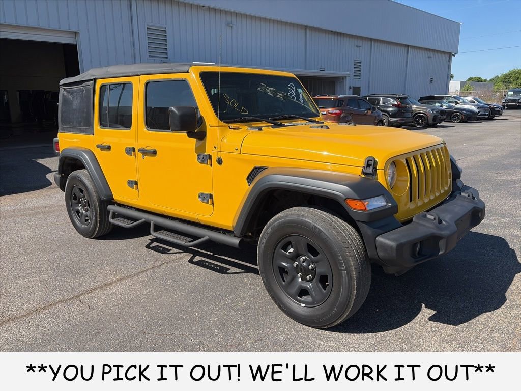 Used 2020 Jeep Wrangler Unlimited Sport image 1